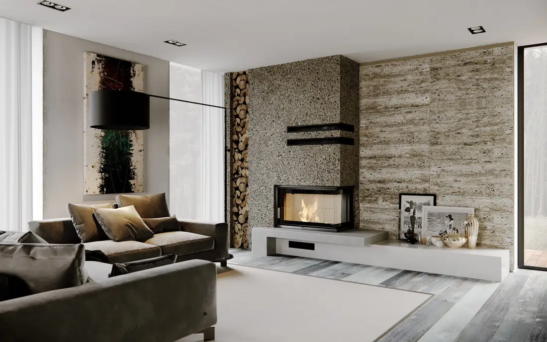 Kominek narożny - rodzaje i technologia